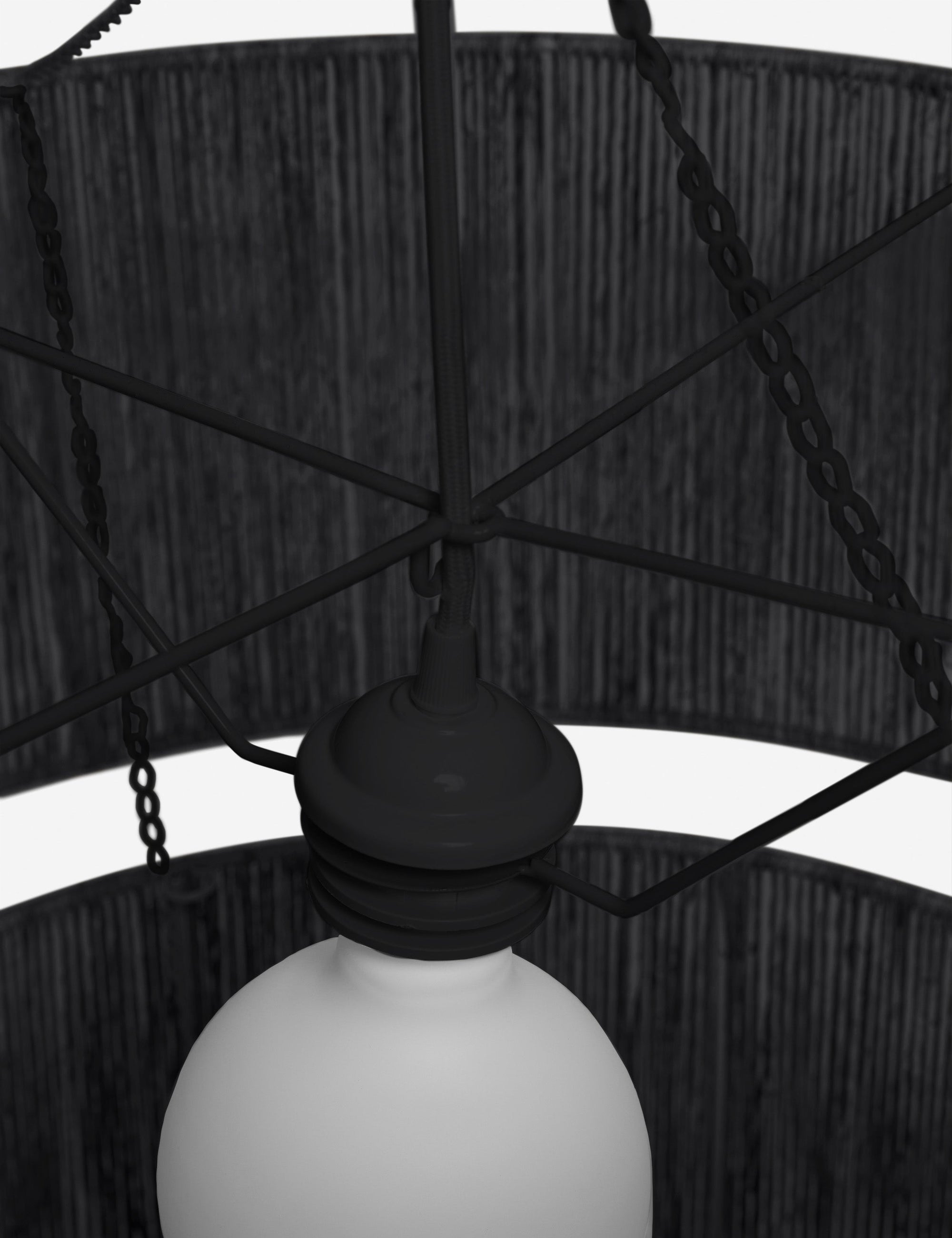 Chavette Chandelier, Black