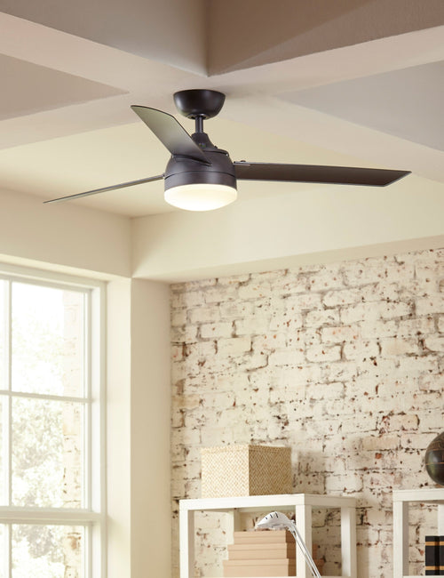 Alya Indoor / Outdoor Ceiling Fan + Light